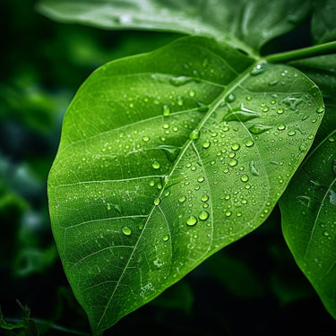 Big Green Leaf Canvas